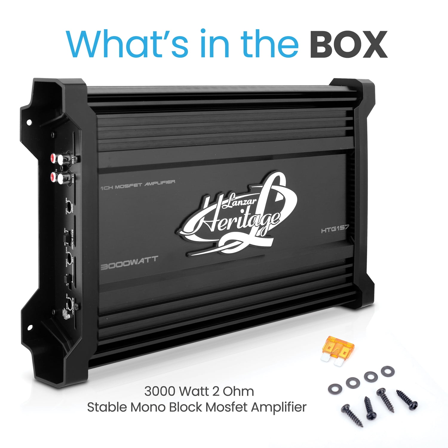 Buy Lanzar HTG157 Heritage Series 3,000WattMax Monoblock Class AB