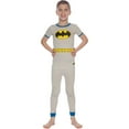 thumbnail image 7 of DC Comics Boys Superman Superhero Cotton Costume Pajama Set, 7 of 7