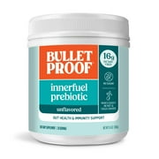 Bulletproof InnerFuel Prebiotic Fiber Powder, Unflavored, 13.4 Oz, Keto Plant-Based Supplement for Gut Health