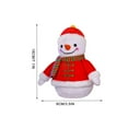 thumbnail image 2 of TERGAYEE Christmas Snowman Toys Plush Toys, Soft and Comfortable Birthday Gifts Holiday Boys and Girls Gifts Christmas Decorations Home Decor, 2 of 8