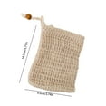 thumbnail image 3 of Bolsa de Malla Ganfancp de Algodón y Lino Espuma Malla Jabón Natural, 3 of 6