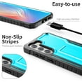thumbnail image 4 of ExoGuard For Samsung Galaxy S23 Case, Phone Case with Screen Protector and Kickstand (Blue), 4 of 8