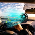 thumbnail image 4 of High Power Car Fan for Car Minivan - Cold Radiator Cooling Fan for Vehicle Interior, 4 of 5