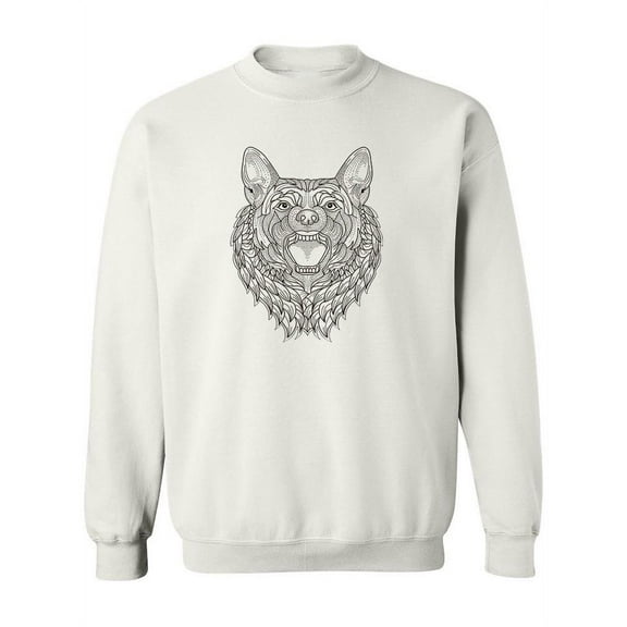 Ethnic Barking Dog Sweatshirt Women -Image by Shutterstock, Female XX-Large