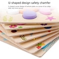 thumbnail image 3 of Wooden Animal Toddler Puzzles for 1 2 3 Years Old Boys & Girls, Baby STEM Educational Toy Gift with 4 Animals Montessori Bright Color Shapes Learning Puzzles,Great Gift Ideas for 1-3, 3 of 6