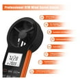 thumbnail image 2 of Digital Anemometer, CFM Rechargeable Waterproof Anemometer Measures Wind Speed(0.3~30m/s),Air Volume ,Comprehensive Data Display, 2 of 6