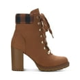 thumbnail image 2 of Sun + Stone Womens Octavia Faux Leather Ankle Combat & Lace-up Boots, 2 of 3