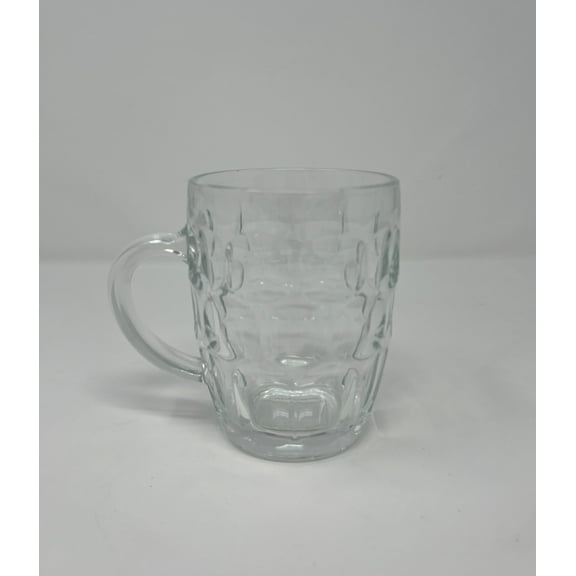 USA HomeMax Set of 6 - 20oz German Dimple Stein Beer Mug Drinking Glass