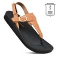 thumbnail image 3 of Aerothotic Women's Ridge Slingback Open Toe Sandals, 3 of 9