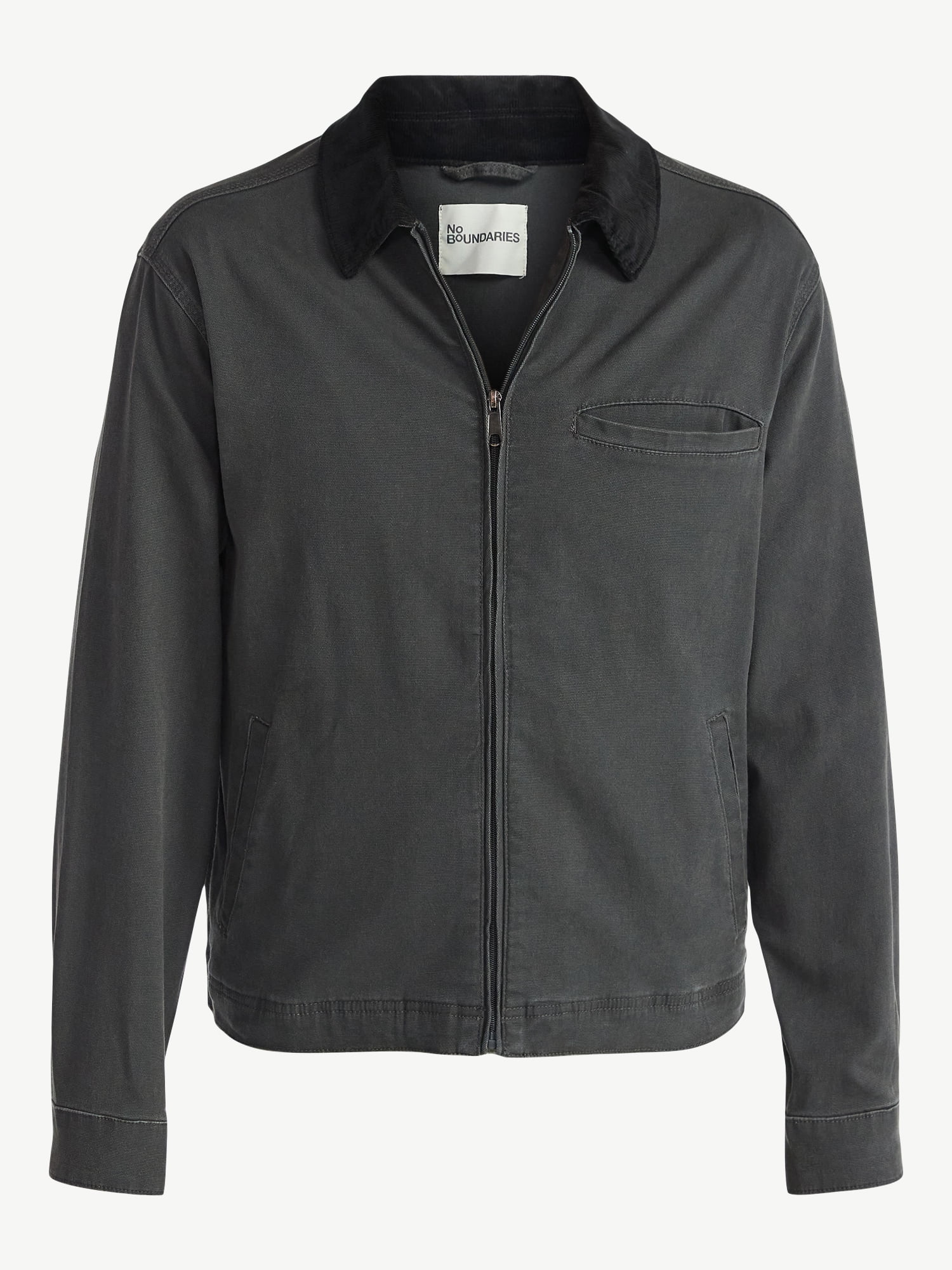 No Boundaries Men's and Big Men's Workwear Garage Jacket, Size S-3XL