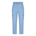 thumbnail image 5 of Akiihool Mens Wide Leg Pants Men’s Casual Trousers Elastic Loose Fit Winter Pants Sky Blue,XXXL, 5 of 5