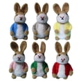 thumbnail image 1 of Wool Felt Rabbit With Balloons Easter Decorations Hanging Bunny, 1 of 8