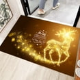 thumbnail image 6 of Wadada Christmas Doormat Merry Christmas Door Mat Non-Slip Indoor Outdoor Front Door Doormat Living Room Bedroom Entrance Rug Kitchen Floor Mat Home Festive Decoration 15.7" x 23.6", 6 of 6