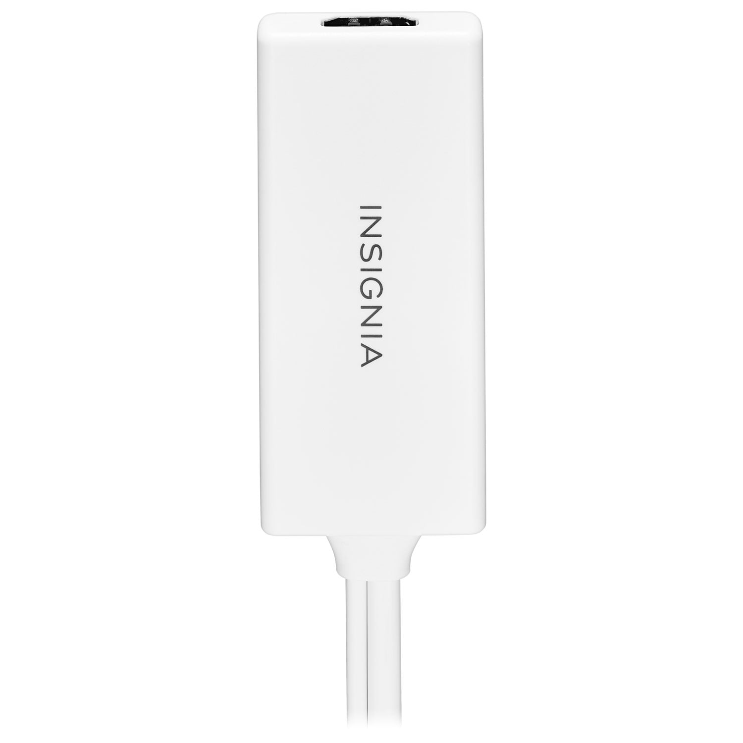 Insignia VGA to HDMI Adapter, 1080p Full HD Output to TV Monitor, Active Male VGA in Female HDMI 1080p Video Adaptador for Computer, Laptop, Projector
