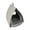 Grey, variant on PrimeGo Hanging Bird Feeder Large Capacity Outdoor Bird Feeder Birdhouse Garden Bird Feeder for Sparrow Finch Balcony Yard Porch