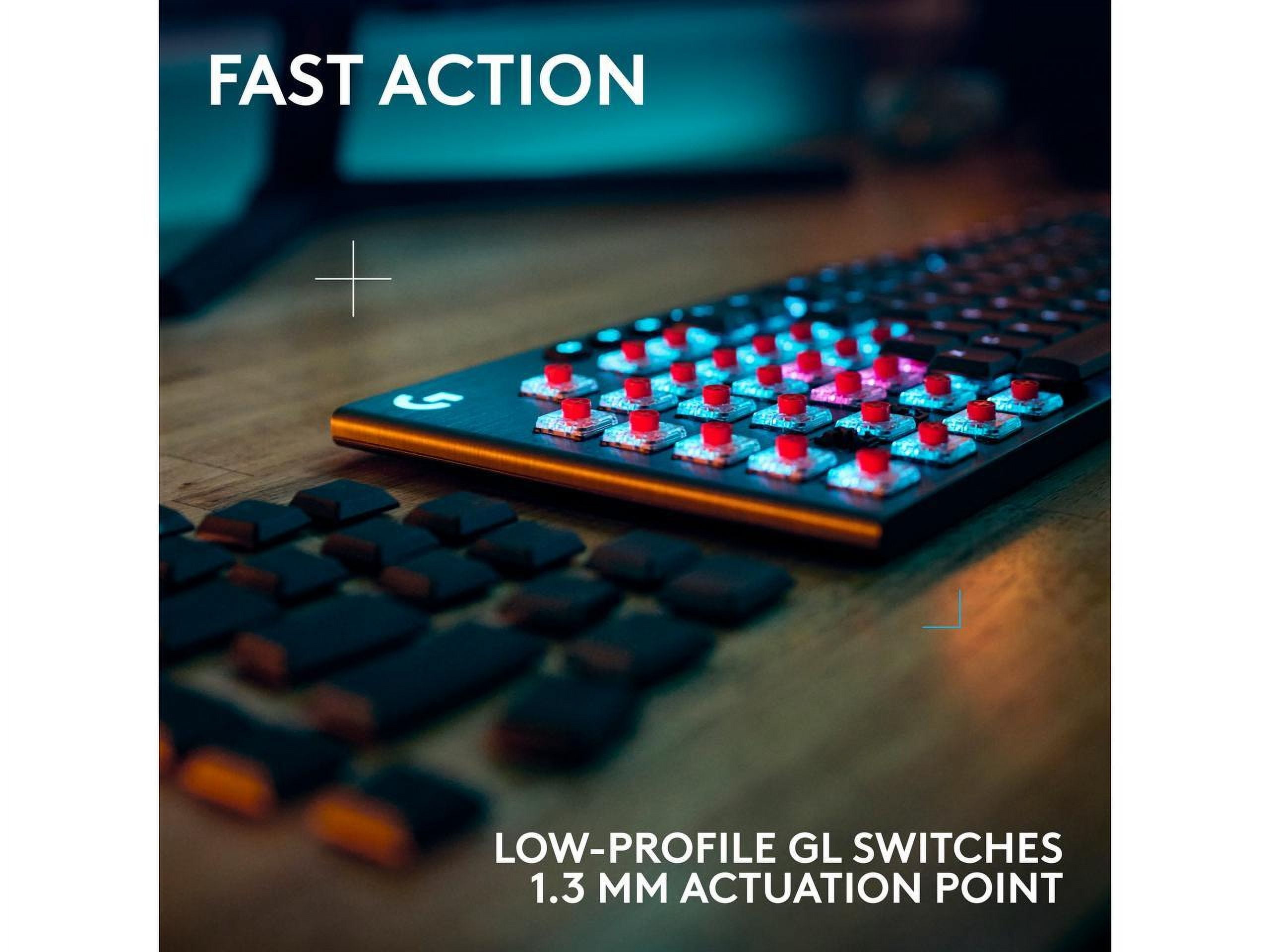 Logitech G915 X LIGHTSPEED Tactile Wireless Full-Size Gaming