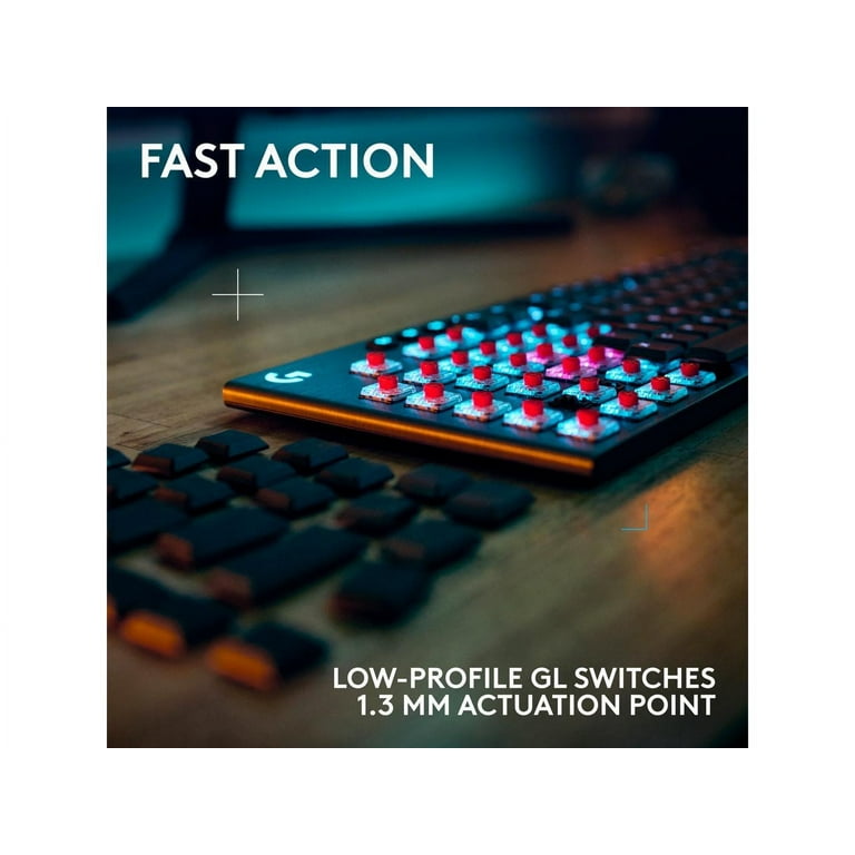 Logitech G915 X LIGHTSPEED Tactile Wireless Full-Size Gaming