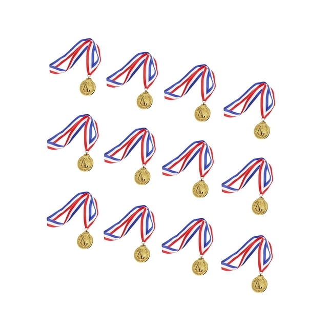 Medallas De Premio Redondas De Recuerdo, Medalla De Fútbol Para Torneo Deportivo, 12 Uds.