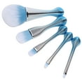 thumbnail image 4 of Los cepillos cosméticos, sistema de cepillos del maquillaje 5pcs se ruborizan el funcionamiento lleno de poder de los cepillos del polvo de los cepillos, 4 of 8