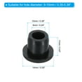 thumbnail image 2 of Uxcell 10mm Diameter Rubber Hole Plugs, 16 Pcs Silicone Rubber Round Hole Stoppers for 9-10mm Hole, Black, 2 of 6