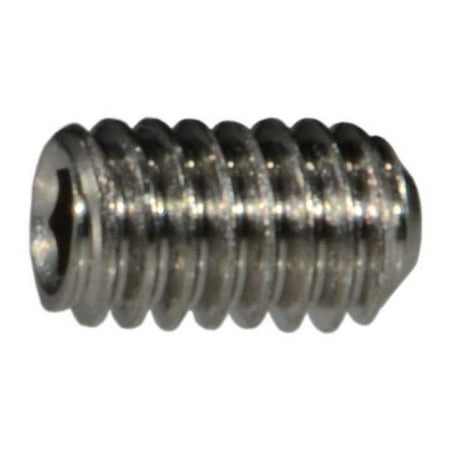 

#1-72 x 1/8 18-8 Stainless Hex Socket Headless Set Screws (10 pcs.)