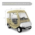 thumbnail image 6 of Armor Shield Deluxe 4 Sided Golf Cart Enclosure 2 Passenger, Fits Carts up to 66" Length (Tan Color), 6 of 6
