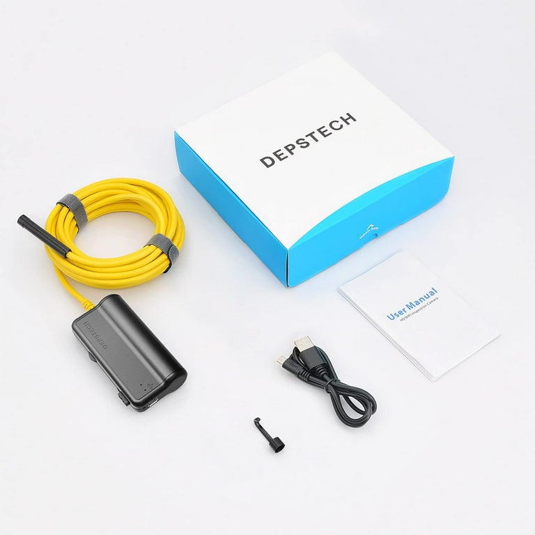 depstech endoscope setup