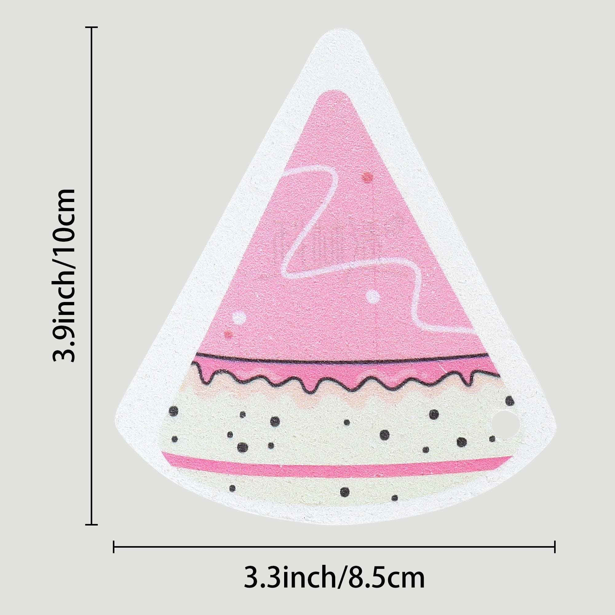 Unique Bargains Cute Sponge Scrubber Cellulose Cleaning Sponges for Kitchen Pink 3 Pack