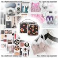 thumbnail image 7 of Hearts Or Balloon Clear Cosmetic Bags with Handles PVC Toiletry Bags Zipper Waterproof Portable for Traveling 2 Pcs, 7 of 7