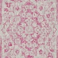 thumbnail image 6 of SAFAVIEH Courtyard Euclid Vintage Indoor/Outdoor Area Rug, 2'7" x 5', Fuchsia/Grey, 6 of 7