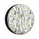 thumbnail image 1 of Fotbe Wisteria Flower Funda de Llanta de Repuesto con Estampado, Engrosada, Ajuste Universal para Jeep, Remolque, RV, SUV, Camión-15 inch, 1 of 6