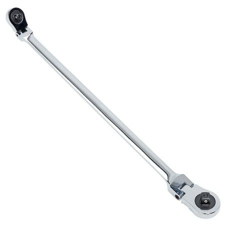 

Eastwood Extra Long 1/4 and 3/8 Inch Drive Double Flex Head Socket Ratchet