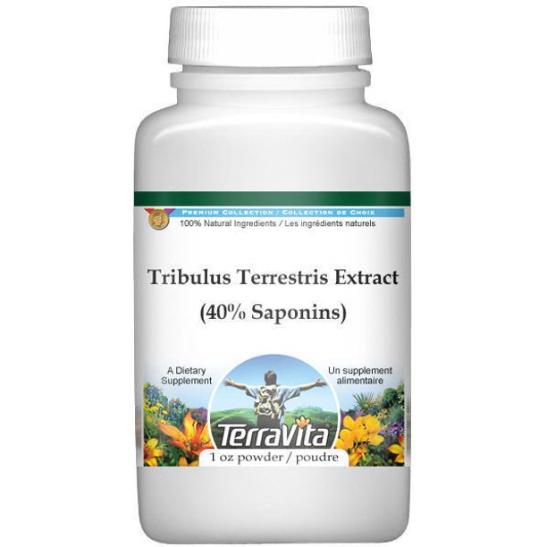 Tribulus Terrestris Extract (Puncture Vine) (40 Saponins) Powder (1 oz