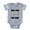 Heather Grey, variant on CafePress - Fish For Food - Cute Infant Baby Football Bodysuit