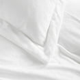 thumbnail image 3 of 3 Pieces Ultra Soft Velvet Duvet Cover Set, Cozy and Warm Bedding Comforter Cover Set, Queen Size, 1 Duvet Cover with 2 Pillow Shams, White, 3 of 5