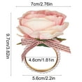 thumbnail image 3 of Valentine'S Day Decoration V-alentine's Day Rose Napkin Ring, 3 of 6