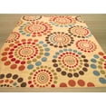thumbnail image 3 of EORC OS5020IV 5.25 x 7.25 ft. Velur Nylon Ivory Bubbles Rug, 3 of 3