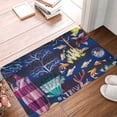 thumbnail image 5 of Disketp Sea Inhabitans And Herb Mat For Front Door Outside - Doormat Outdoor Entrance - Welcome Mats Outdoor,Outside Entry And Outdoor Entrance 16''X24'', 5 of 9