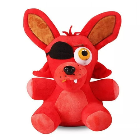 Large Size Five Nights at Freddy's FNAF Foxy Red Fox Plush Doll Toy US (10 in)