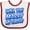 White and Red, variant on Inktastic Will You Marry My Daddy (blue) Boys or Girls Baby Bib