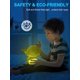 thumbnail image 2 of BaleineB - Luz nocturna para niños, lámpara de ilusión 3D, luz LED para guardería, control remoto, 16 colores cambiantes regulables, regalo de Navidad para niños y niñas, decoración para sala de estar, 2 of 3