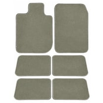 GGBAILEY BMW X5 Grey Classic Carpet Car Mats / Floor Mats, Custom Fit for 2014, 2015, 2016, 2017, 2018, 2019, 2020, 2021 - Driver, Passenger, 2nd & 3rd Row (5 Piece)