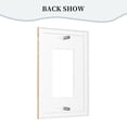 thumbnail image 4 of ZICANCN Outlet Covers Wall Plate, Oranges Sweet Tropical Fruit Light Switch Cover Decorative, Duplex Toggle Combo 1-Gang, 4 of 9