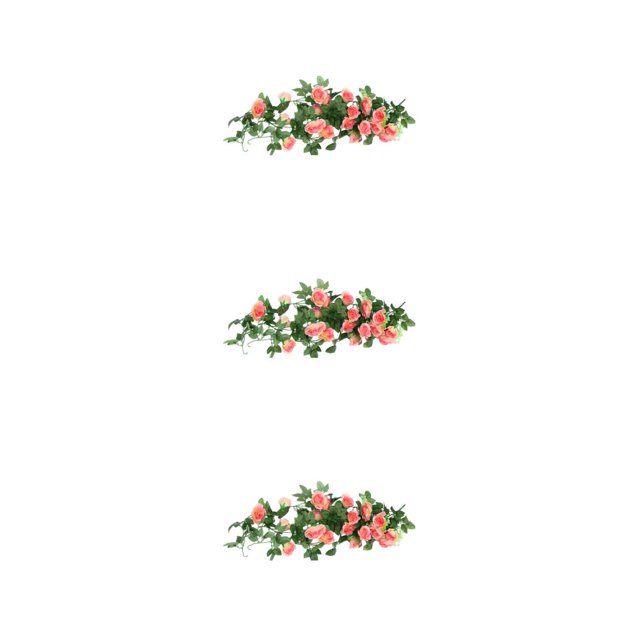 Planta de flores artificiales Cateissary Flor de seda Rosa decorativa Color Type1 NO1