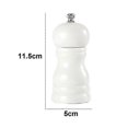 thumbnail image 2 of Solid Wood Pepper Grinder Manual Pepper Grinder Seasoning Bottle Pepper Pu Paint Pepper Mill, 2 of 5