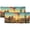Pattern-5, variant on Cactus Thermal Insulated Window Curtain Valance Watercolor Tropical Succulent Botanical Wildflowers Rod Pocket Valances for Bedroom Living Room Dining Room 54 by 18 in, 2 Panel