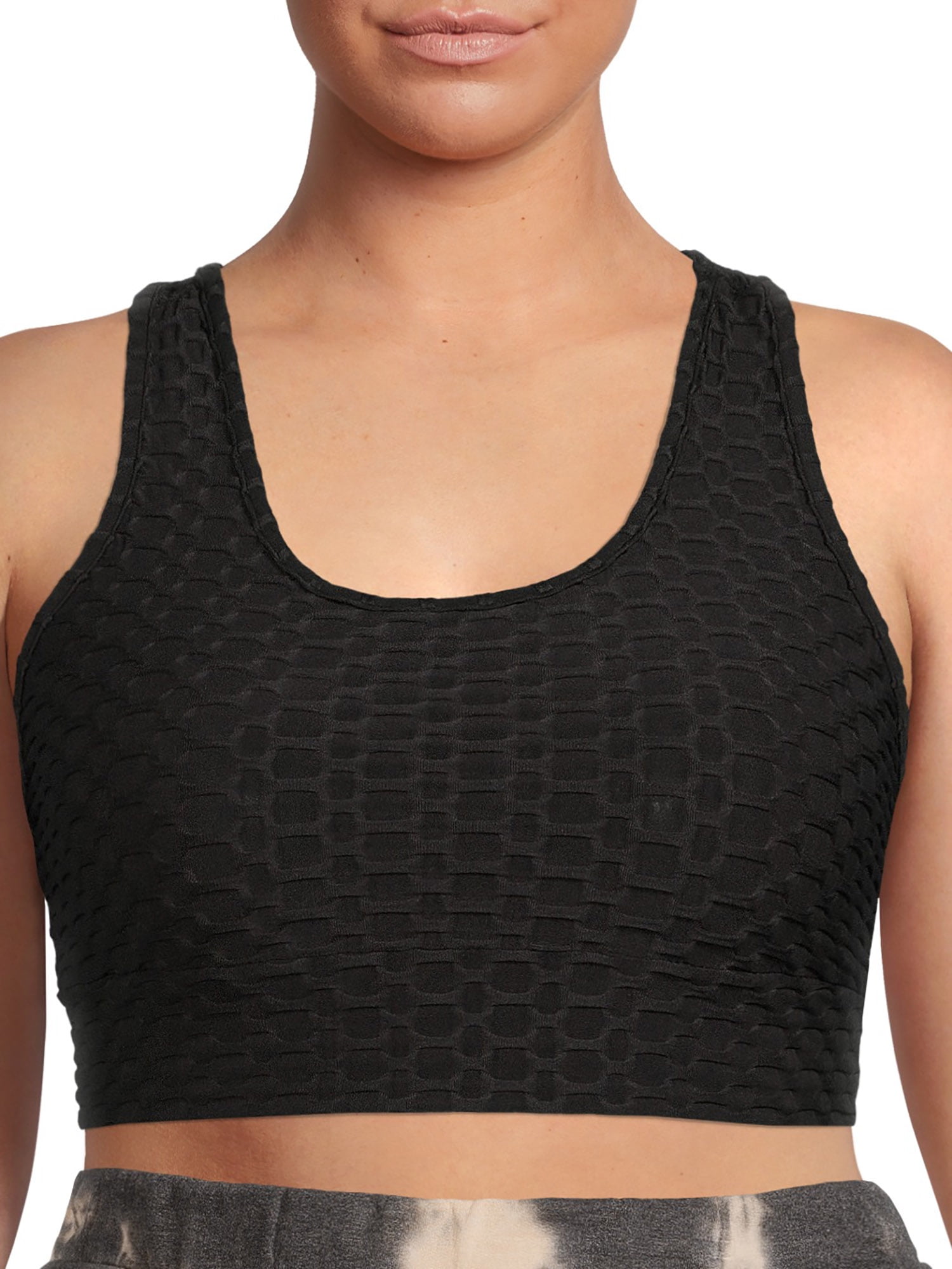 Eye Candy Juniors' Plus Size Solid Sports Bra