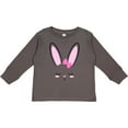thumbnail image 3 of Inktastic Easter Bunny Girl Face Boys or Girls Long Sleeve Toddler T-Shirt, 3 of 5