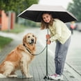 thumbnail image 7 of Bocaoying Mini Folding Umbrella with Case, Lightweight Portable Umbrella, Light Compact Rain Umbrella for Travel Outdoor Daily Use, Small Sun & Rain Pocket Umbrella (Beige), 7 of 7