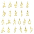 thumbnail image 2 of Golden Fire Solid 14k Gold Initial Charm - Tiny Cute Letter Charm for Women, 2 of 5